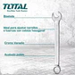 LLAVE PUNTA CORONA 6MM TOTAL - Miniatura 3