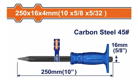 CINCEL ACERO PUNTA 250MM WADFOW
