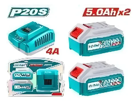 KIT DE BATERIAS Y CARGADOR 20V 5.0AH TOTAL