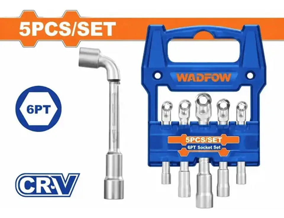 JUEGO DE 5 LLAVE TIPO L WADFOW 1