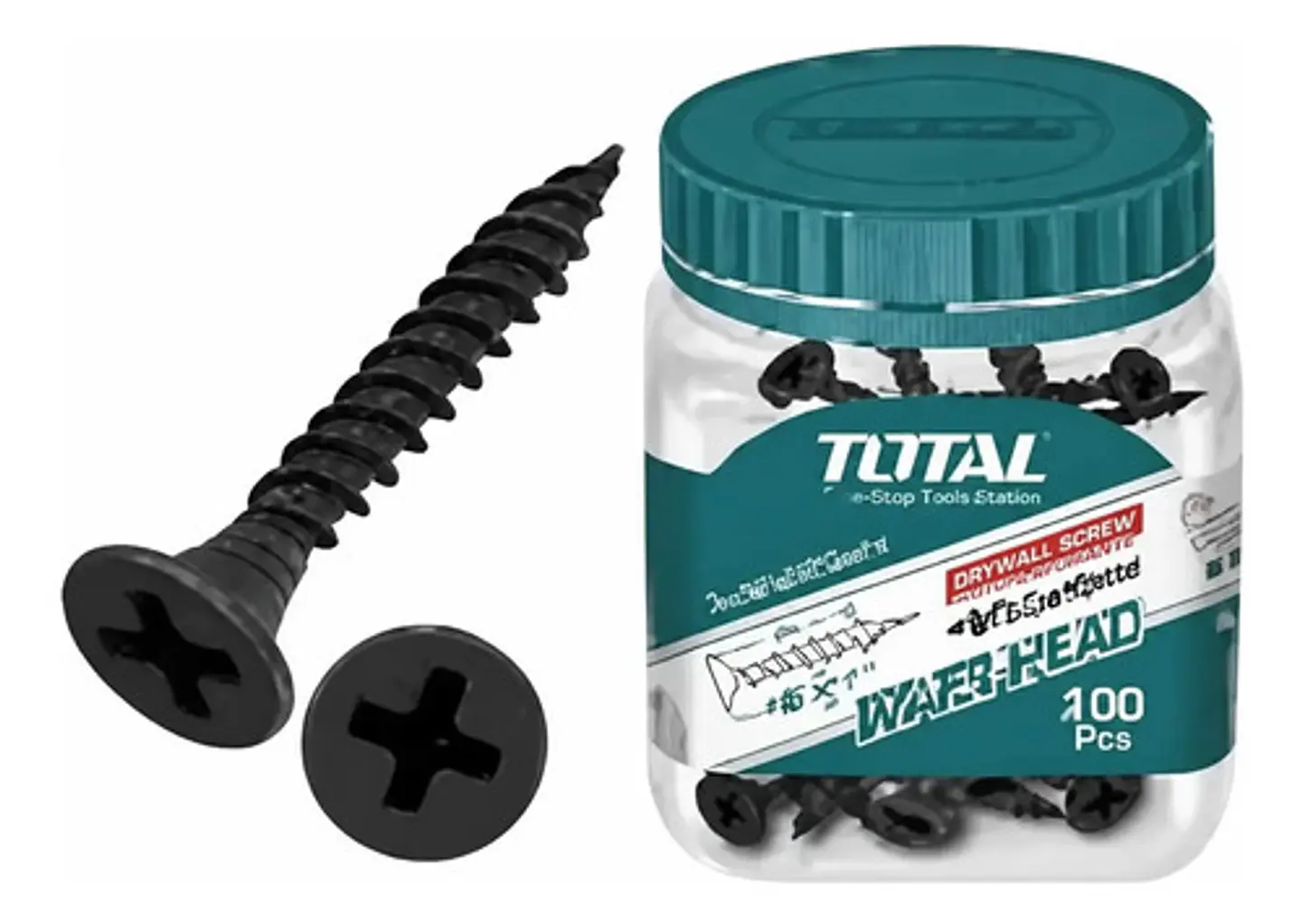 TORNILLO YESO POR 120PCS ST4.2X51MM ROSCA FINA TOTAL 1