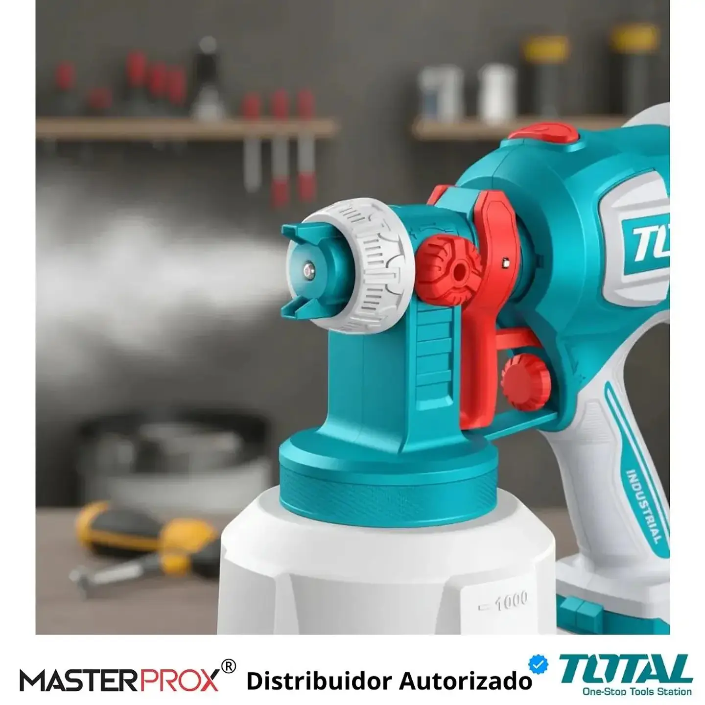 PISTOLA PINTAR INALAMBRICO 20V 800ML CON BAT + CAR 7