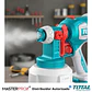 PISTOLA PINTAR INALAMBRICO 20V 800ML CON BAT + CAR - Miniatura 7