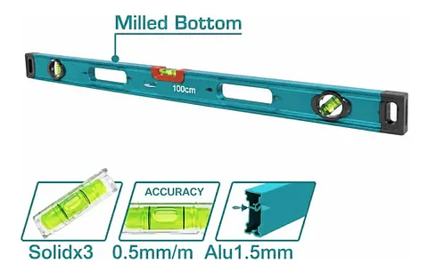 NIVEL ALUMINIO 40" 100CM TOTAL