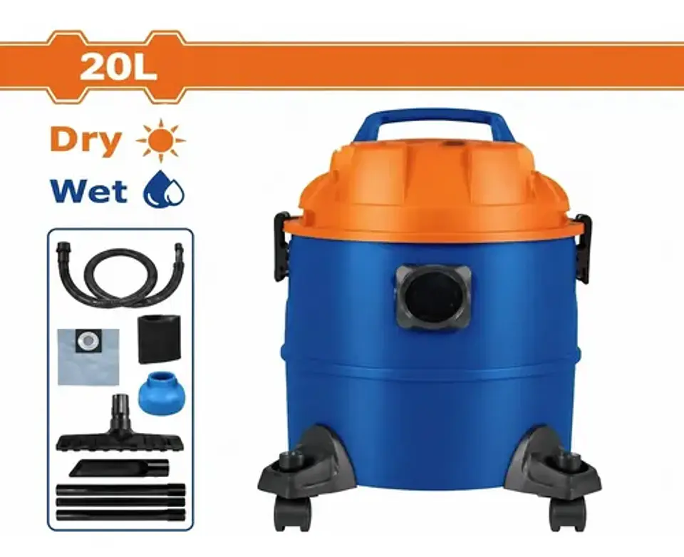 ASPIRADORA 1200W 20L P/H WADFOW 1