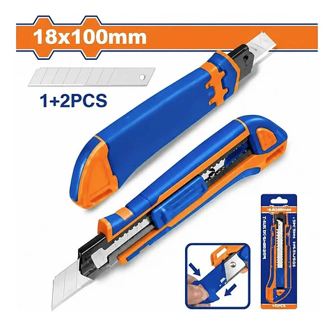 CUCHILLO CARTONERO CK75 18X100MM WADFOW