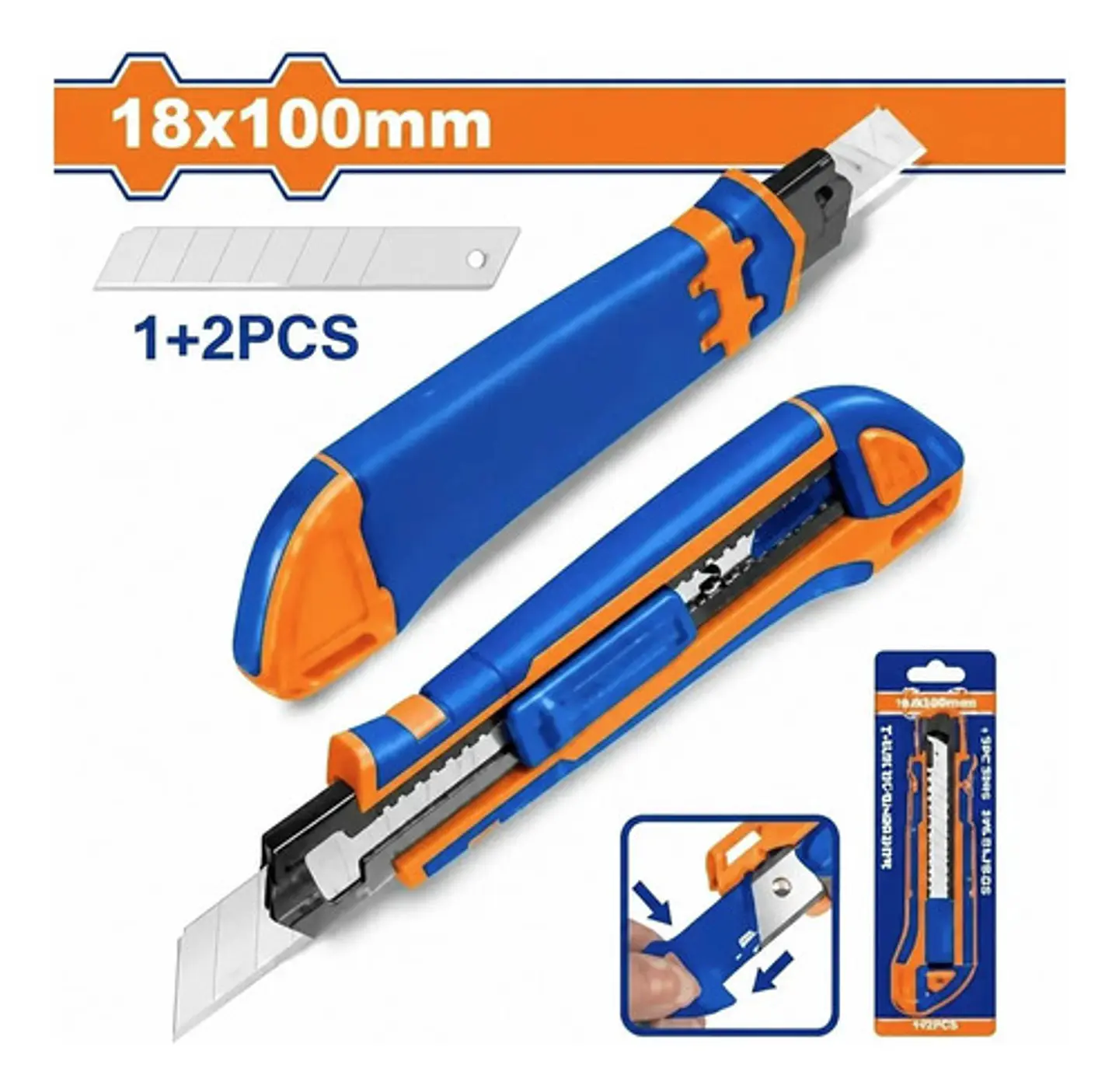 CUCHILLO CARTONERO CK75 18X100MM WADFOW 1