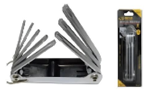 JGO LLAVE PUNTA ESTRELLA 8PCS NEVA T9T40