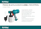 PISTOLA DE PINTAR 450W 800ML TOTAL - Miniatura 2