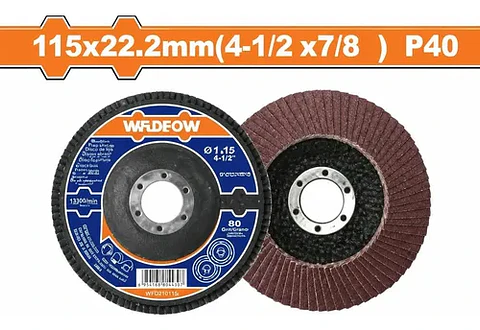 DISCO FLAP 4-1/2 (115 MM) P40 WADFOW