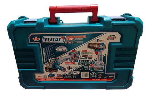KIT TALADRO 66NM + ESMERIL INALAMBRICO 20V TOTAL