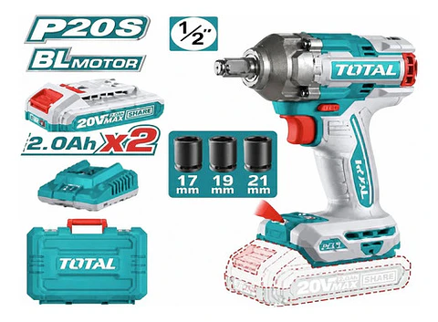 LLAVE DE IMPACTO INALÁMBRICO 1/2" 20V 400NM VCH