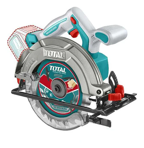 SIERRA CIRCULAR 6-1/2" 165MM INALAMBRICO 20V TOTAL SIN BATER