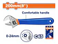 LLAVE INGLESA AJUSTABLE 8