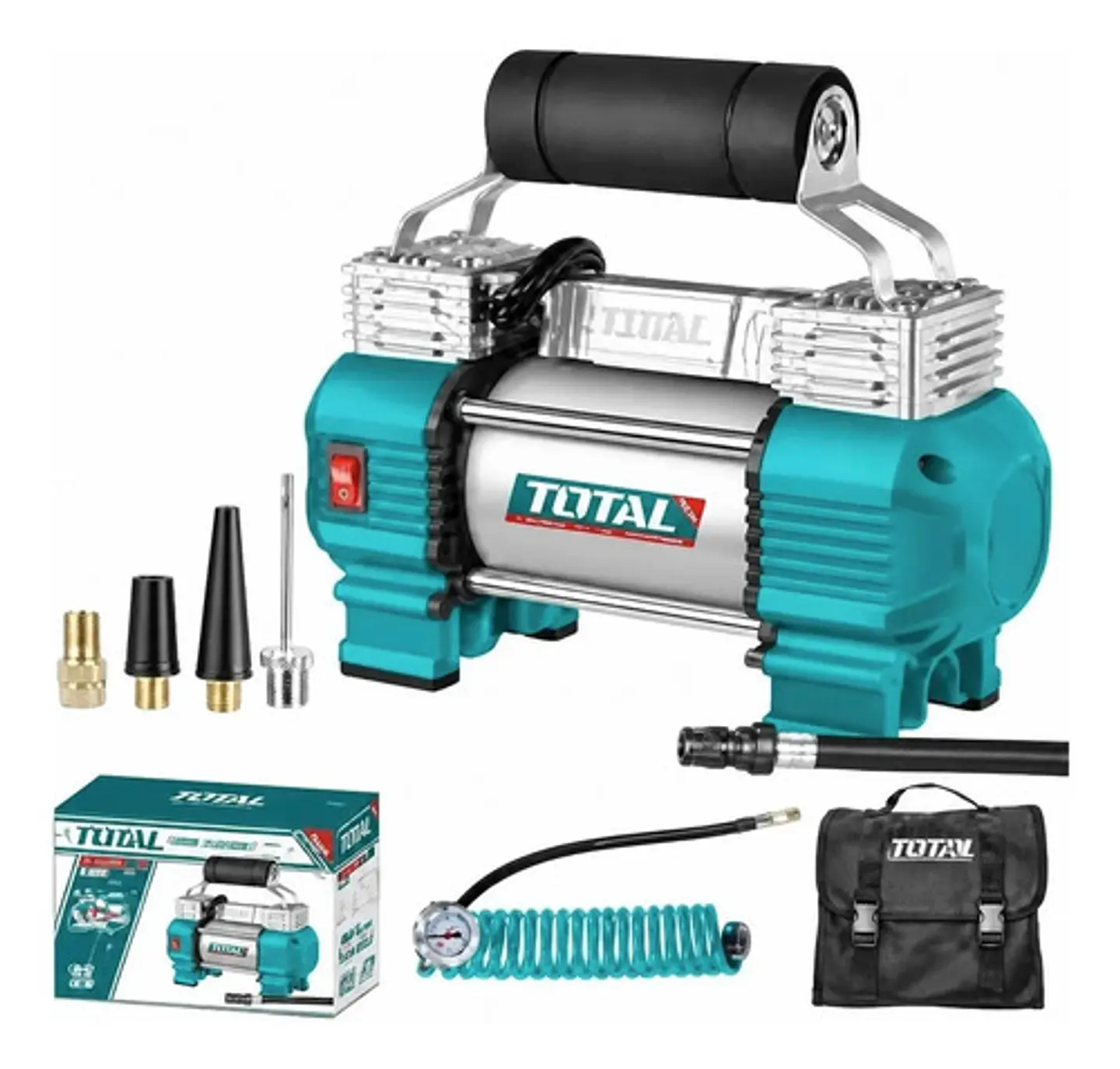 COMPRESOR AUTO 12V 120PSI TOTAL 1