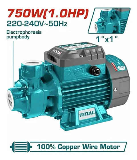 BOMBA DE AGUA PERIFERICA 1HP TOTAL