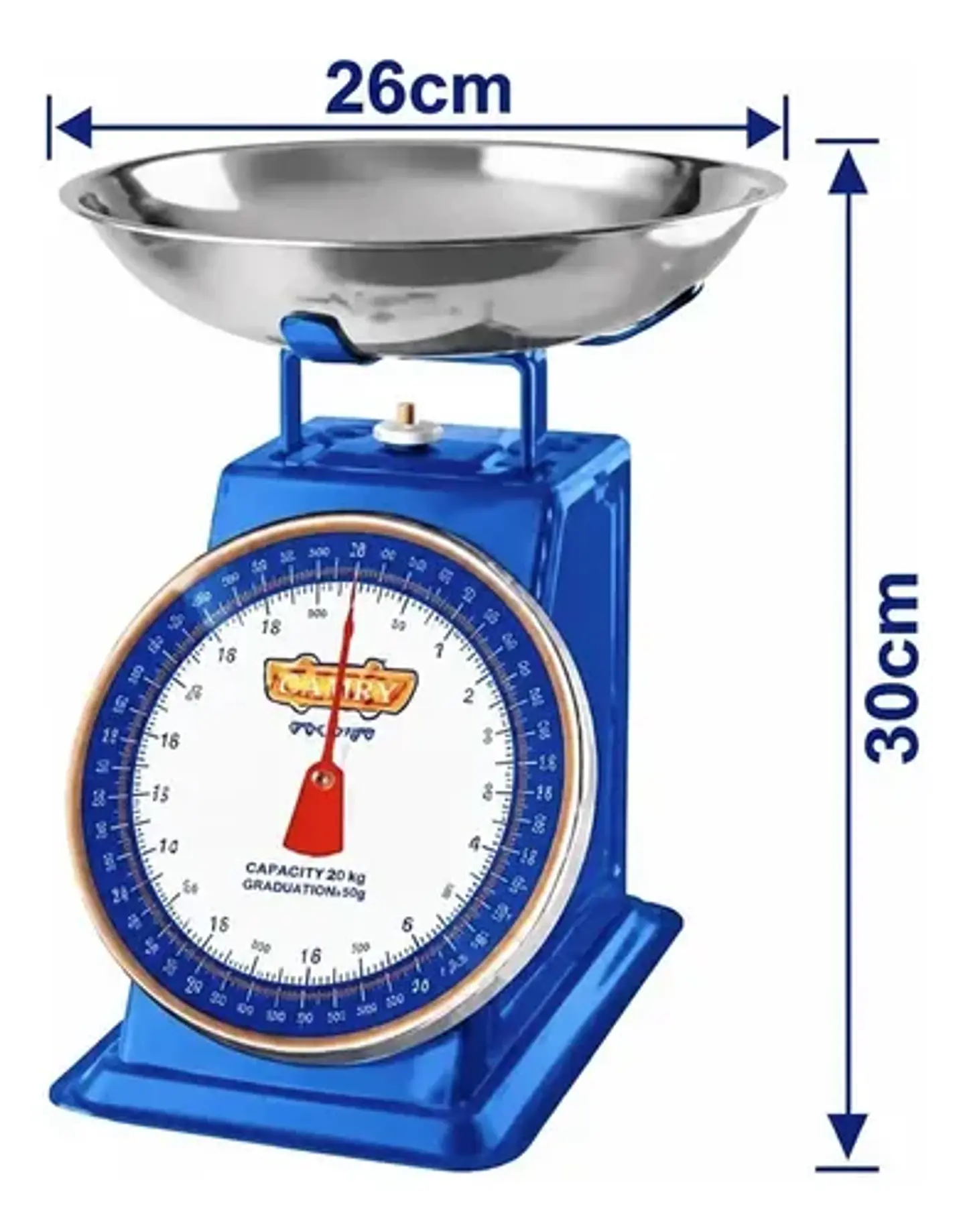 BALANZA 20KG MANUAL WADFOW 1