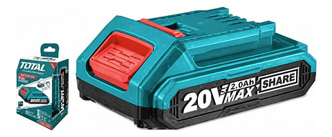BATERIA LITIO-ION 20V 2.0AH P20S TOTAL