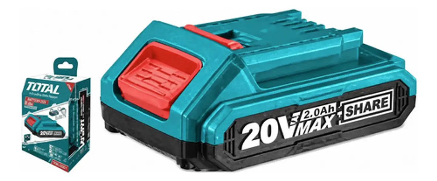 BATERIA LITIO-ION 20V 2.0AH P20S TOTAL 1
