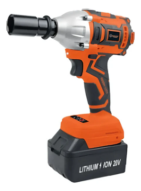 LLAVE DE IMPACTO BL INALAMBRICO 13MM 1/2" 20V TOYAKI + 1BAT