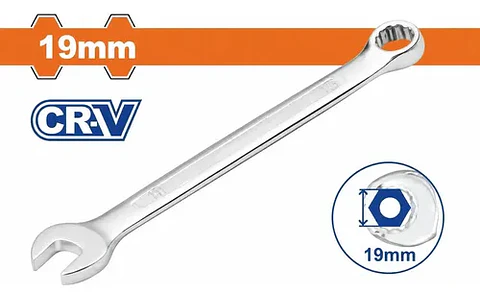 LLAVE PUNTA CORONA 19 MM CR-V WADFOW