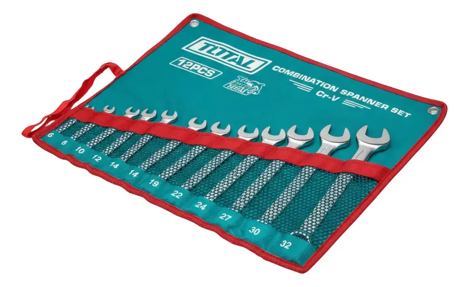 JGO LLAVE PUNTA CORONA POR 12PCS 6-32MM TOTAL 3