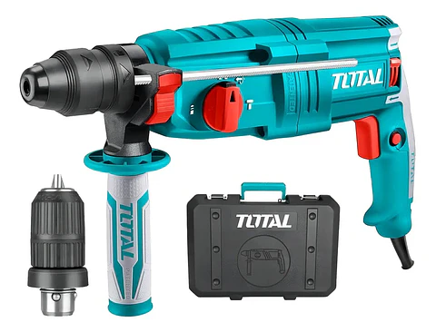 ROTOMARTILLO 800W 2,5J SDS-PLUS+MANDRIL C/ ADAPTADOR TOTAL