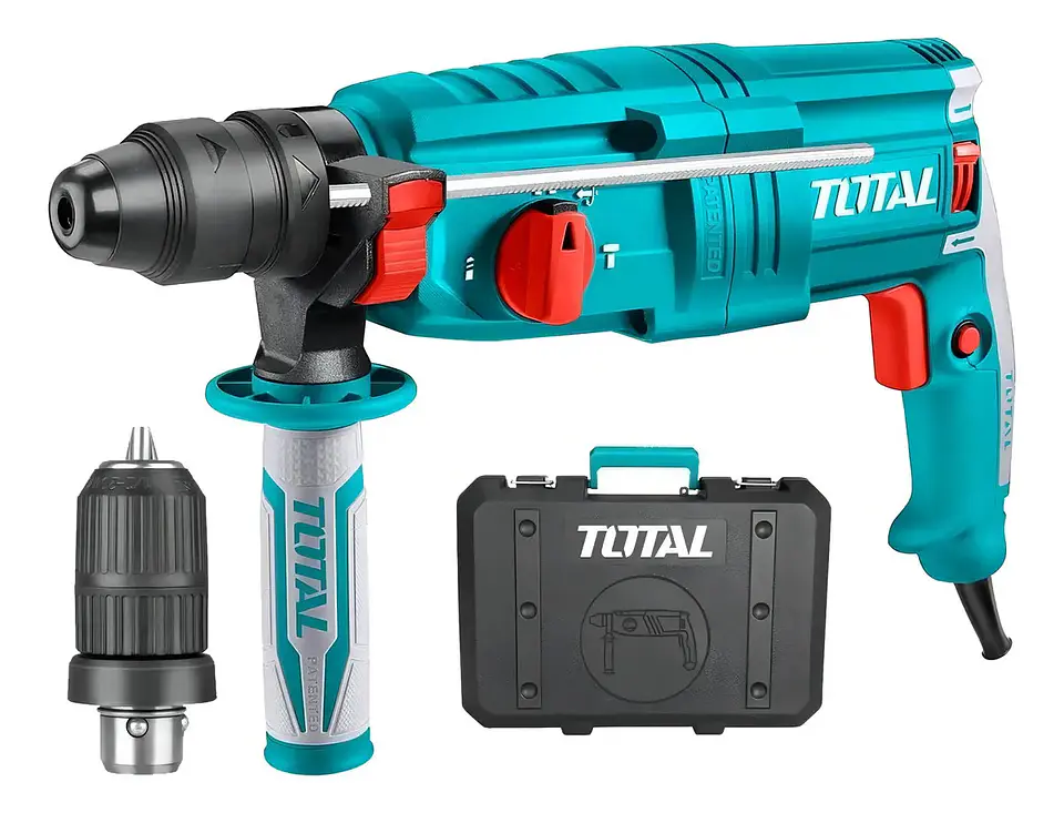 ROTOMARTILLO 800W 2,5J SDS-PLUS+MANDRIL C/ ADAPTADOR TOTAL 1