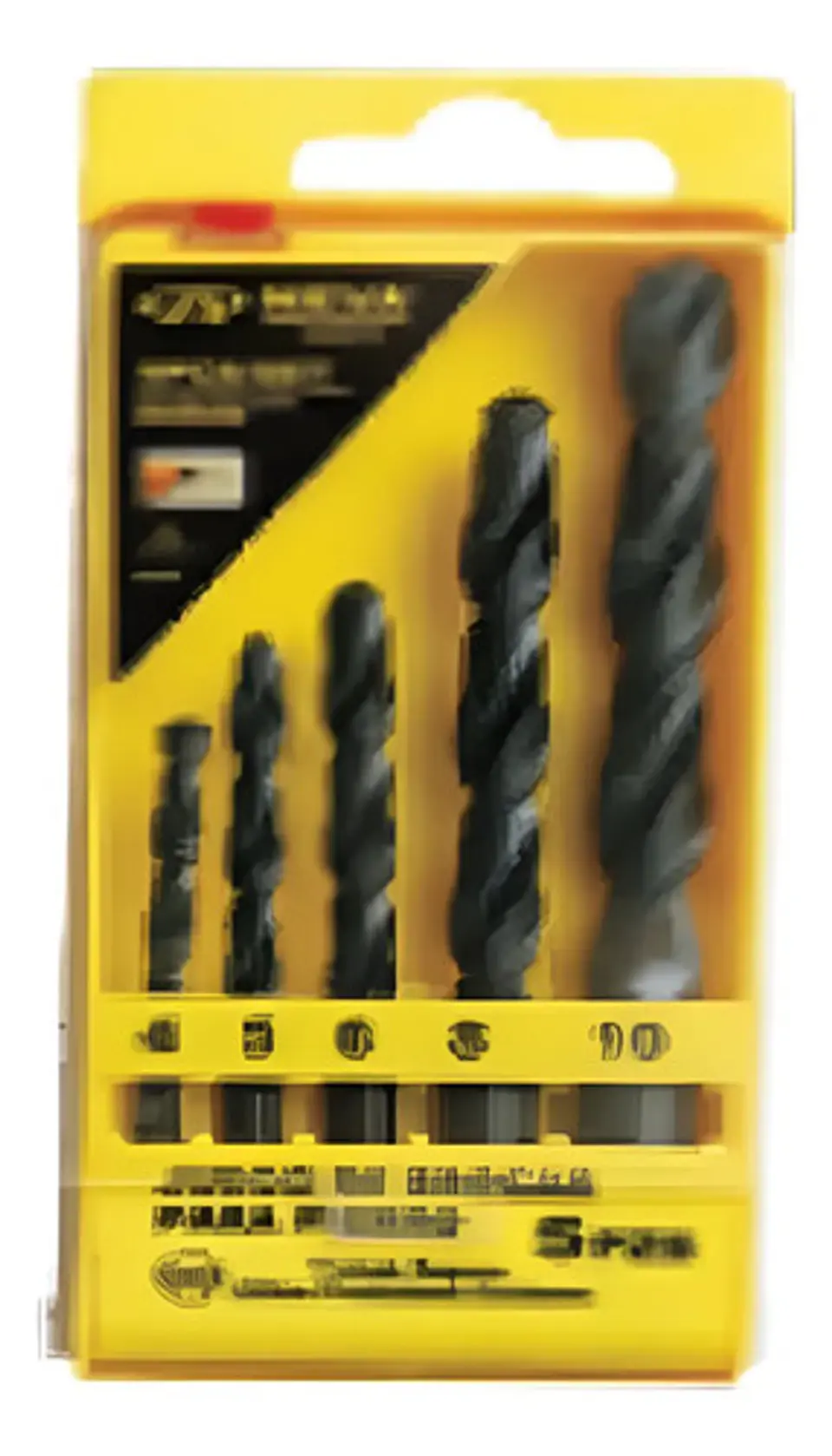 JGO BROCAS P FIERRO 5PCS HSS 4-10MM NEVA 1