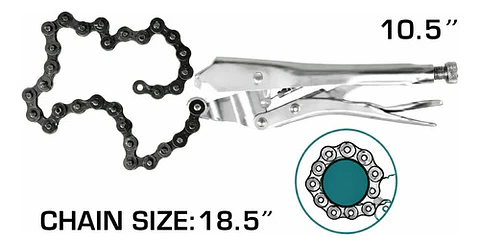 ALICATE CAIMAN CON CADENA 10.5" TOTAL
