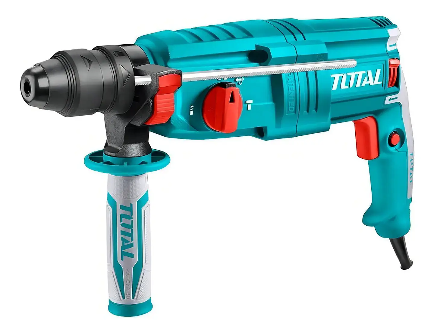 ROTOMARTILLO 800W 2,5J SDS-PLUS+MANDRIL C/ ADAPTADOR TOTAL 4
