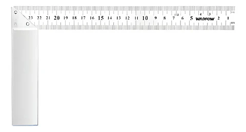 ESCUADRA ALUMININO 250 MM WADFOW