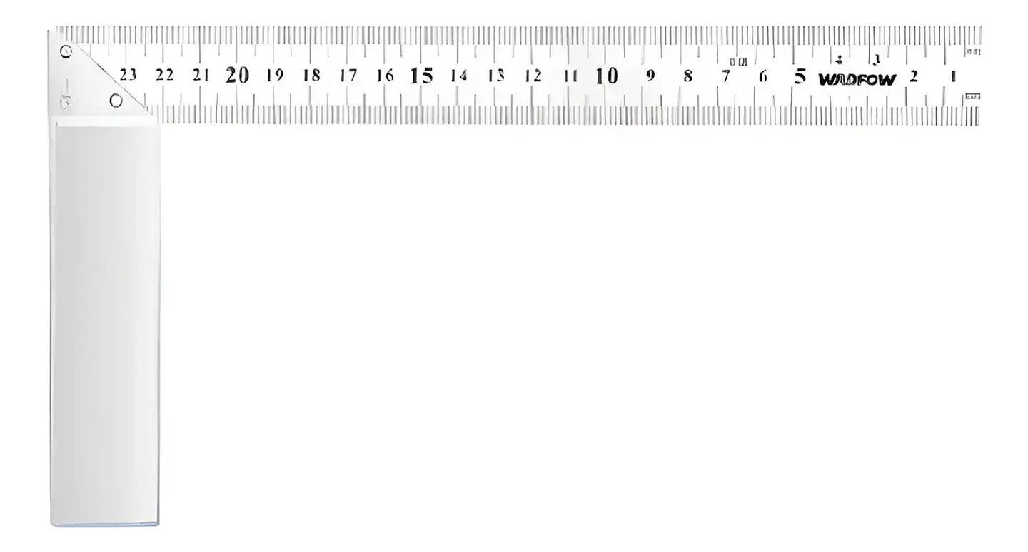ESCUADRA ALUMININO 250 MM WADFOW 1