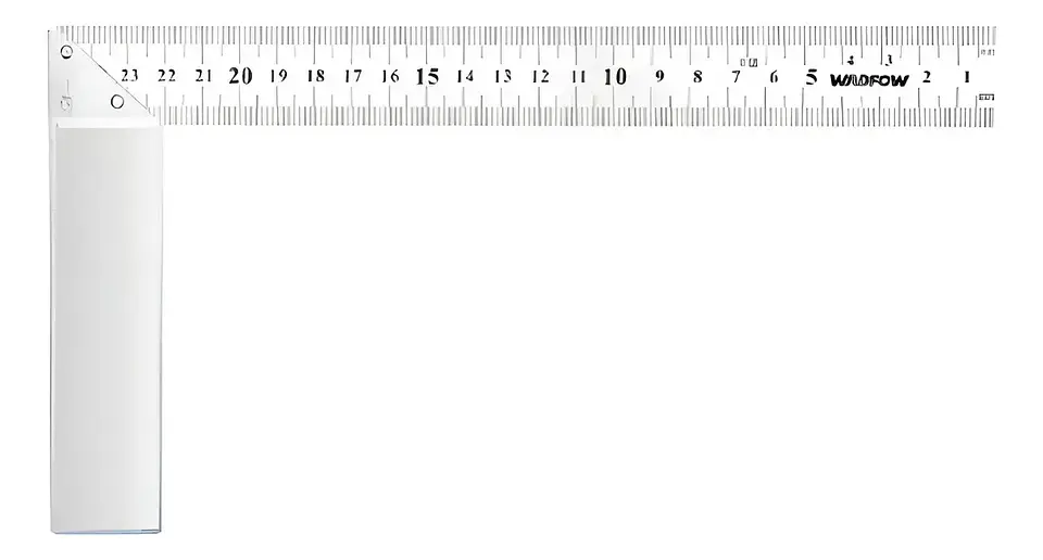 ESCUADRA ALUMININO 250 MM WADFOW 1