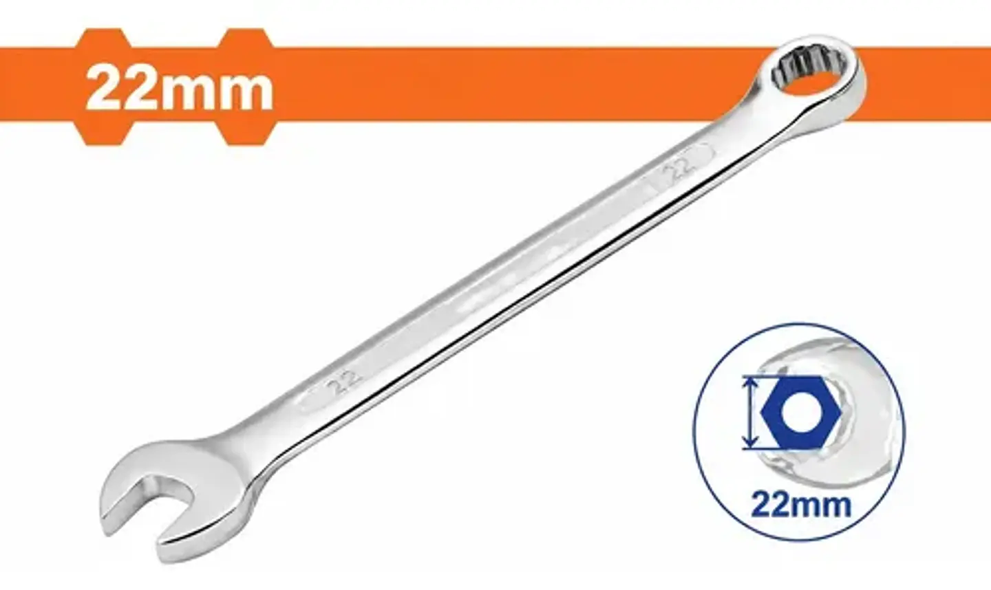 LLAVE PUNTA CORONA 22 MM CR-V WADFOW 1