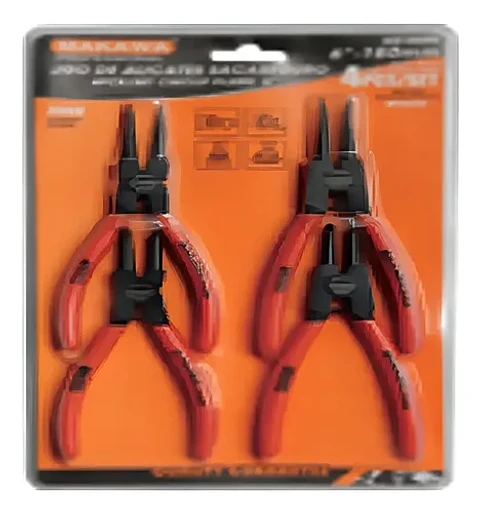 JGO ALICATES 6 4PCS SACASEGURO