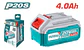 BATERIA LITIO-ION 20V 4.0AH P20S TOTAL - Miniatura 2