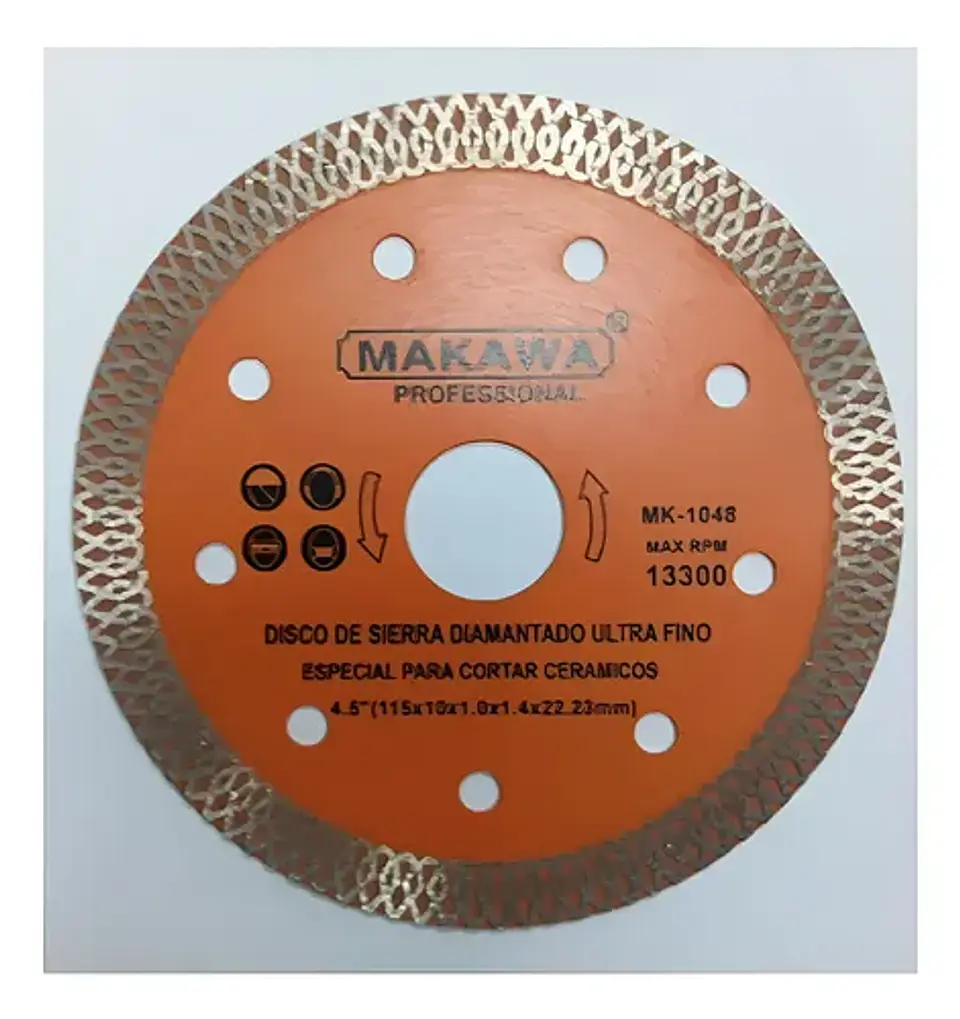 DISCO DIAMANTADO 180MM ULTRA FINO MAKAWA 1