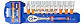 JUEGO DADOS Y CHICHARA 12 PCS 1/4 WADFOW - Miniatura 3