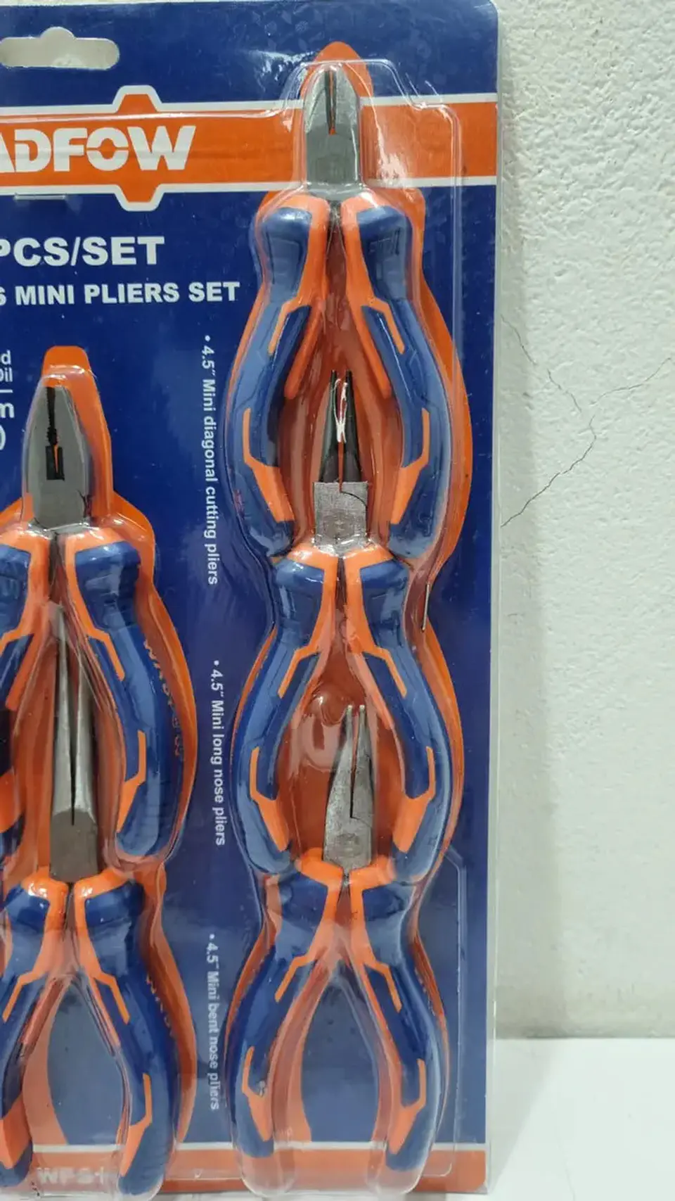 JUEGO DE 8 ALICATE MINI PINZAS WADFOW 4