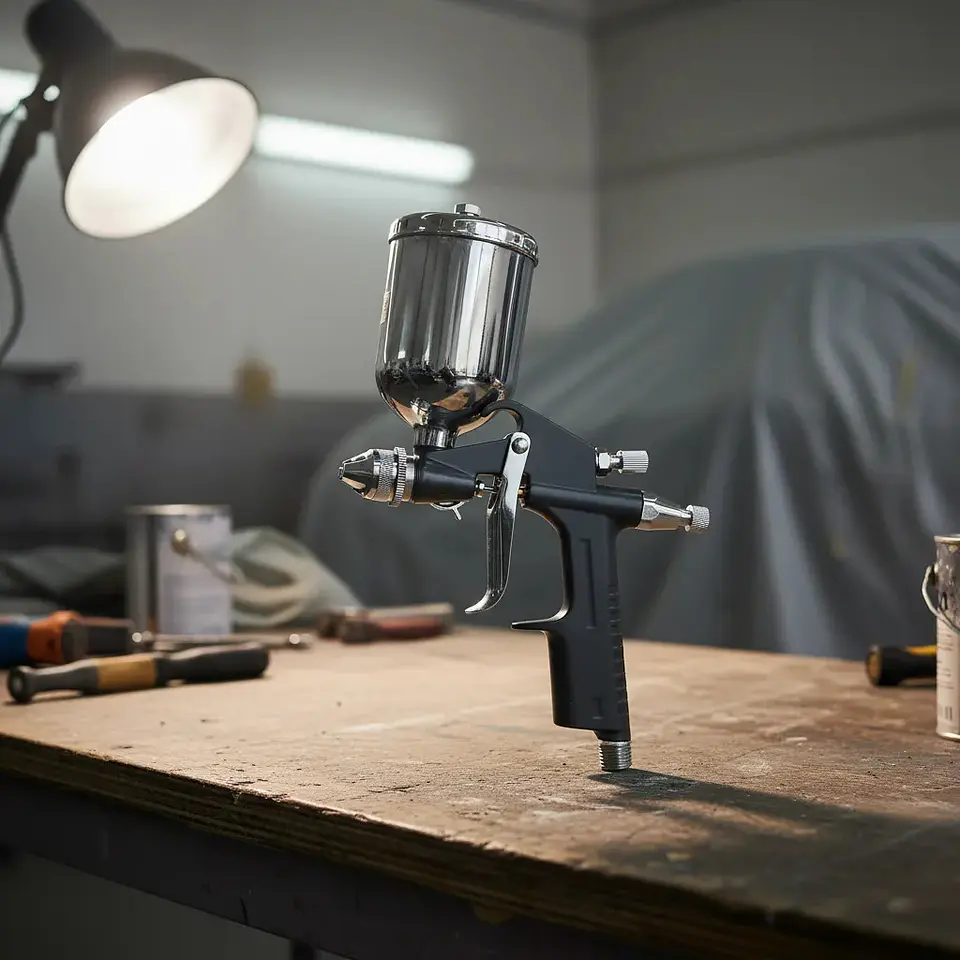 PISTOLA PARA PINTAR GRAVEDAD 350ML LUTIAN 2