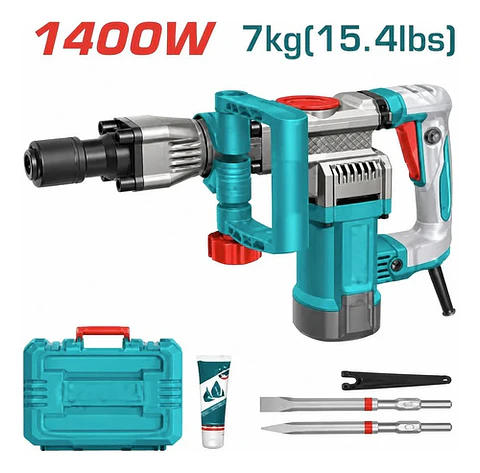 MARTILLO DEMOLEDOR 1400W HEX 7KG TOTAL