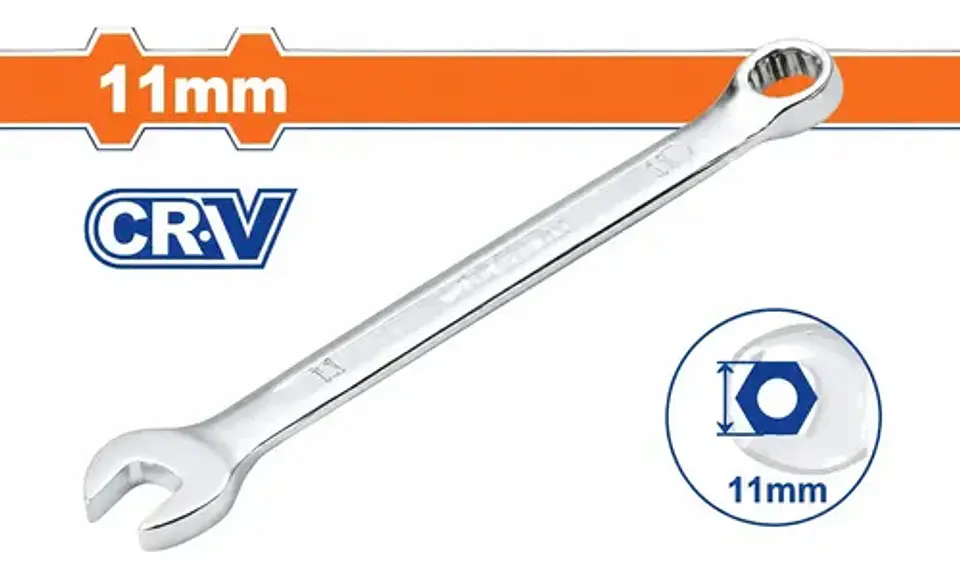 LLAVE PUNTA CORONA 11 MM CR-V WADFOW 1