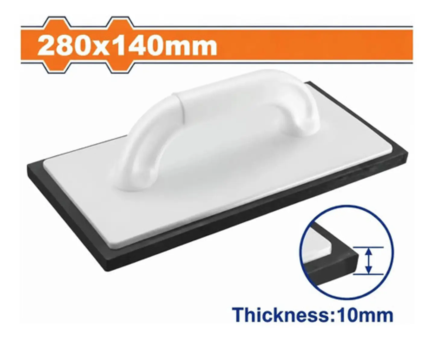 LLANA DE GOMA 280X140 MM WADFOW 1