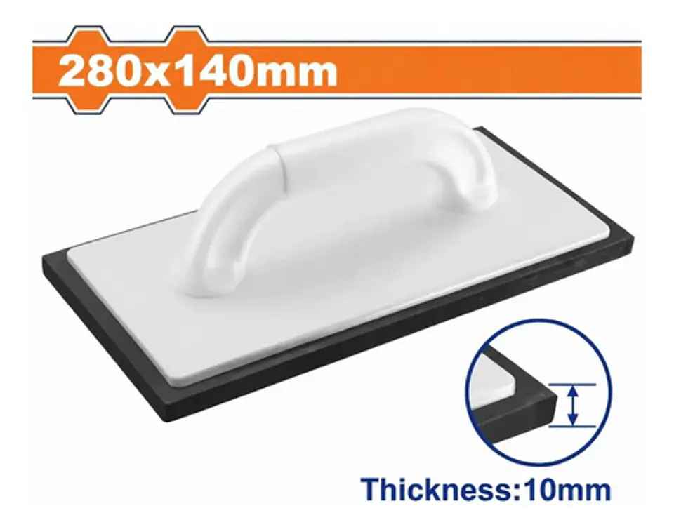 LLANA DE GOMA 280X140 MM WADFOW 1