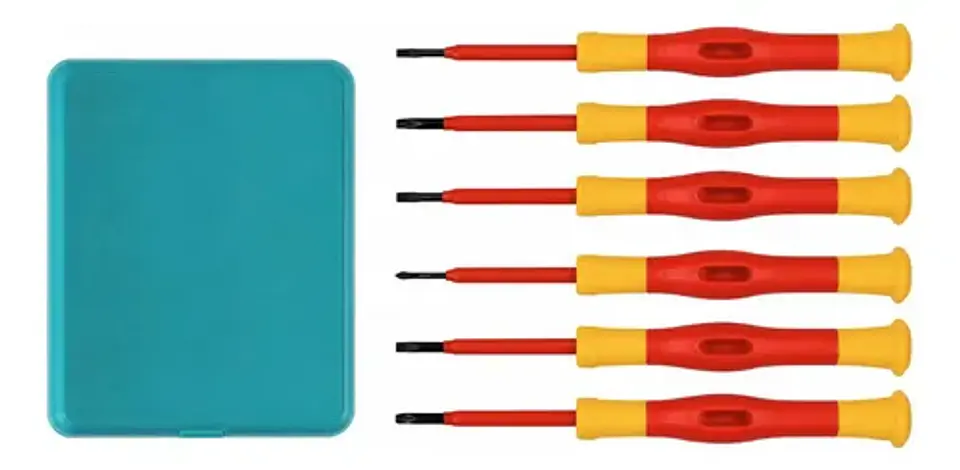 JGO DESTORNILLADOR DE PRECISION POR 6PCS PARA ELECTRICISTA T 1