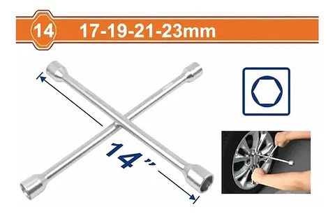 LLAVE CRUZ 14" 17-19-21-23 WADFOW