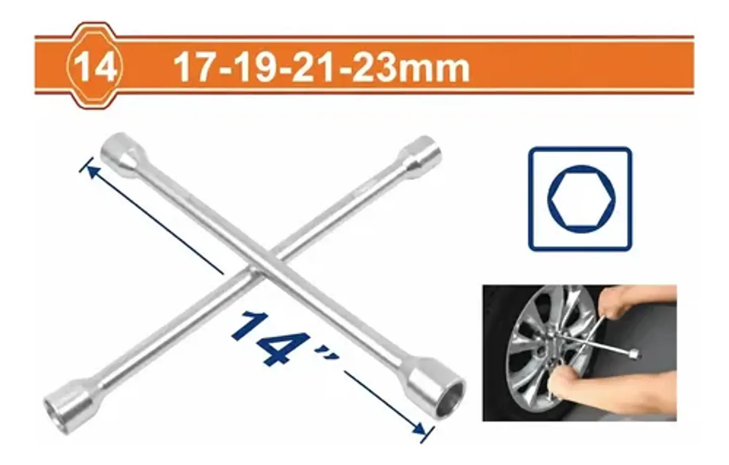 LLAVE CRUZ 14