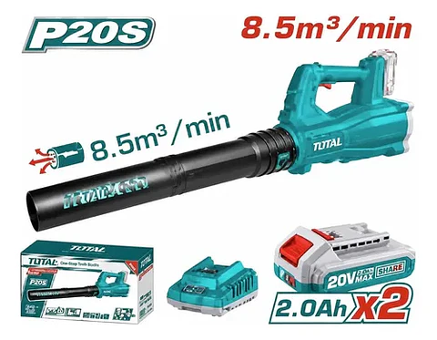 SOPLADOR INALAMBRICO 20V CON CARG + BAT TOTAL