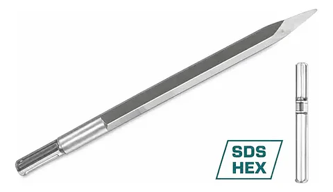 CINCEL PUNTO HEX 28X520MM TOTAL